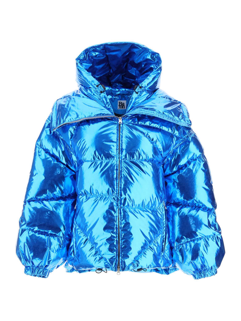 Bacon Laminated Down Jacket - BLU (Blue)
