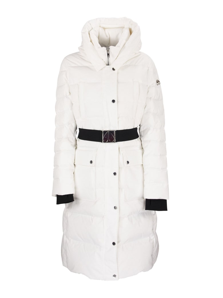 Moose Knuckles Cornelia Parka White | italist, ALWAYS LIKE A SALE