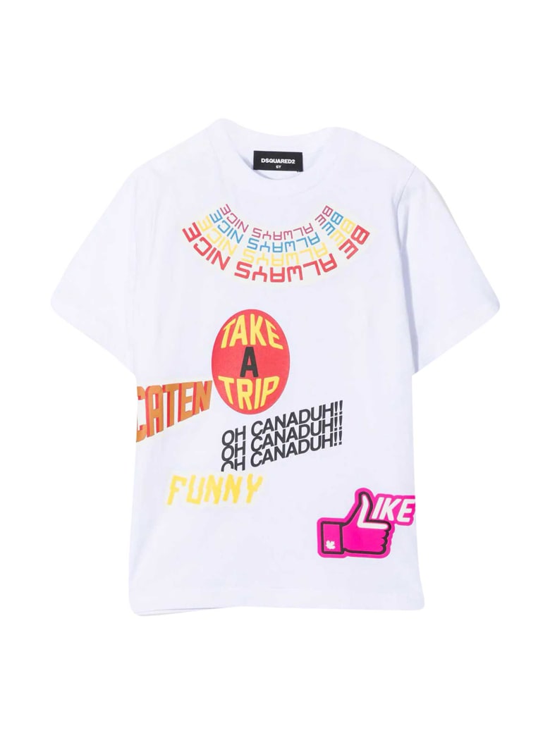 Dsquared2 White T-shirt - Bianca