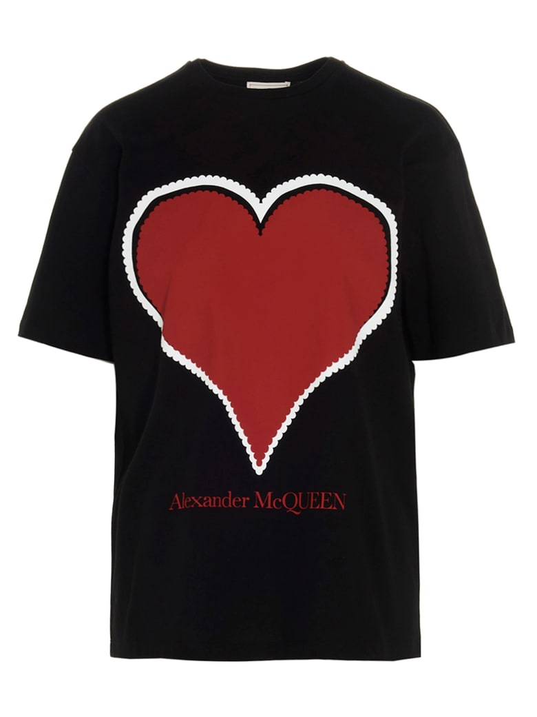 Alexander McQueen 'graphic Heart' T-shirt - 0901