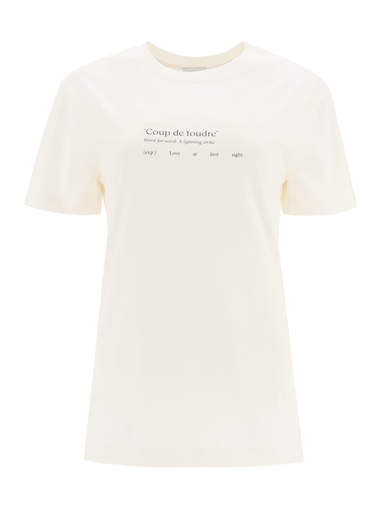 Patou Coup De Foudre Print T-shirt - COUP DE FOUDRE B (White)