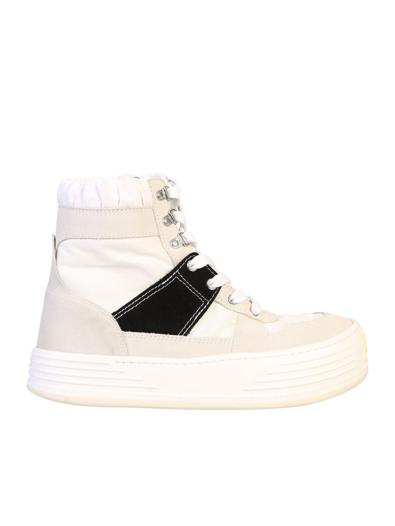 Palm Angels Lace-up Sneakers - Grigio