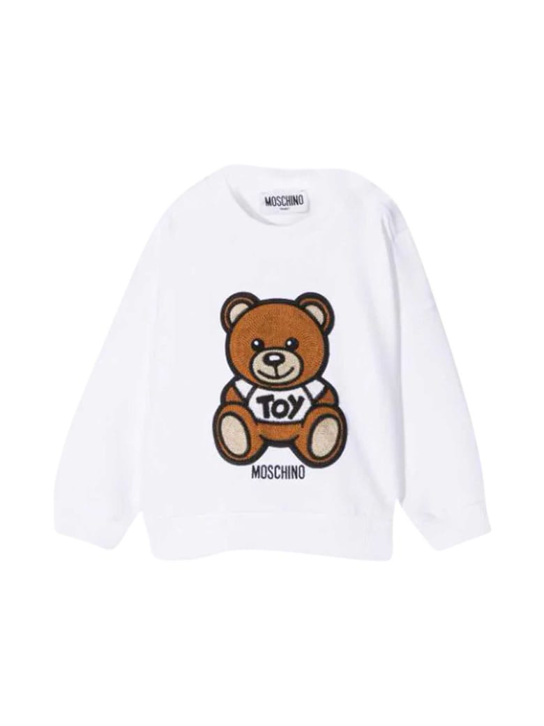 Moschino White Sweatshirt - Bianco
