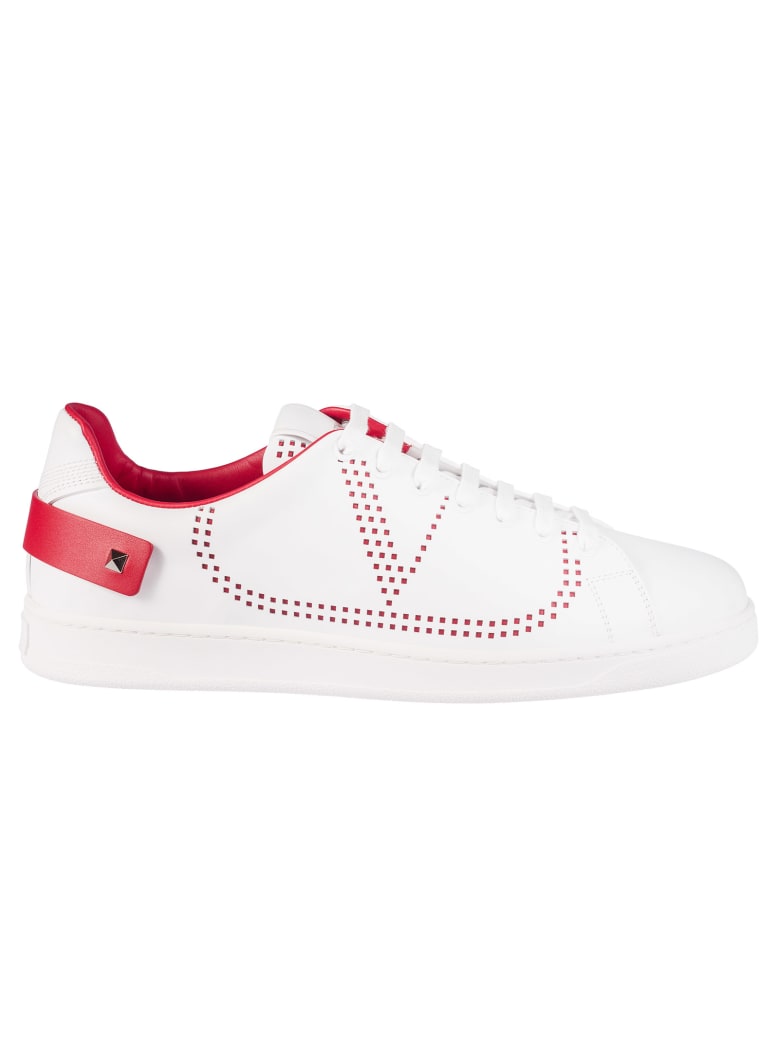 valentino perforated sneakers