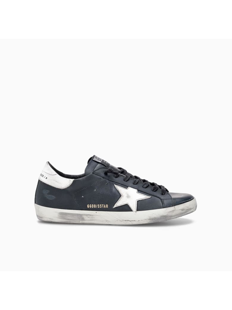 golden goose black leather