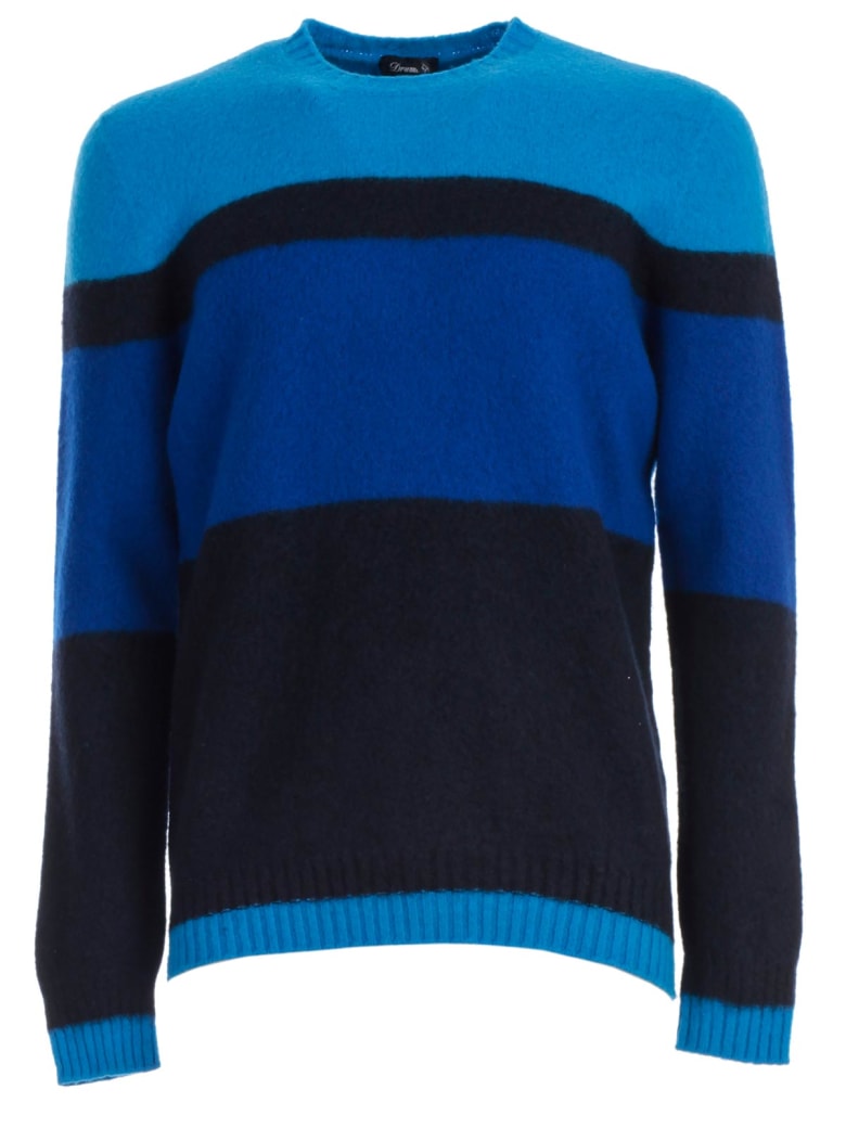 Drumohr Drumohr Sweater W/stripes - Turchese - 11054374 | italist