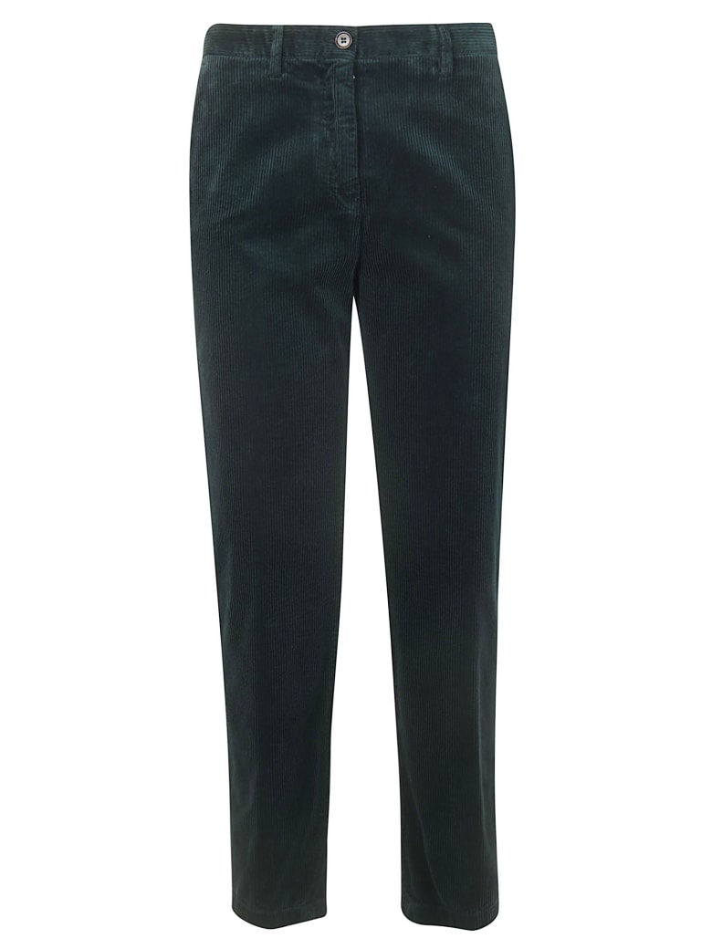 Aspesi Aspesi Straight Leg Trousers - Green - 11015341 | italist