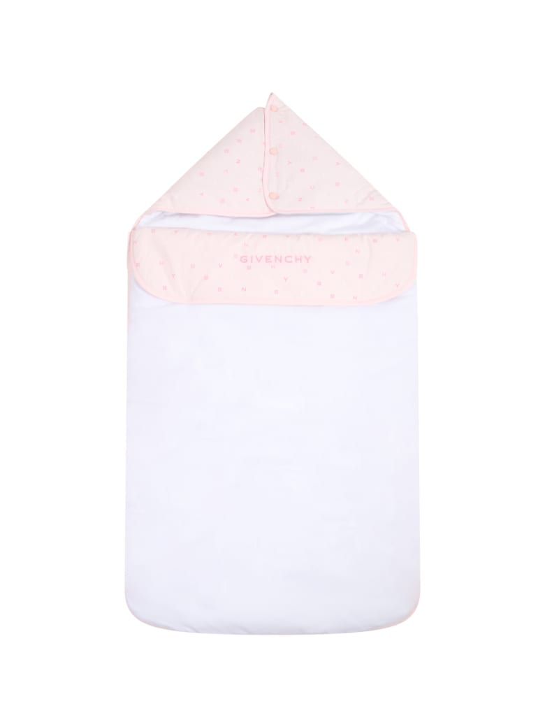 Givenchy Multicolor Sleeping Bag For Babyboy - Pink