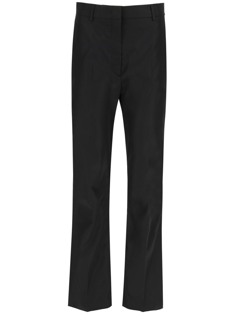 Prada Trousers In Re-nylon Gabardine - NERO (Black)