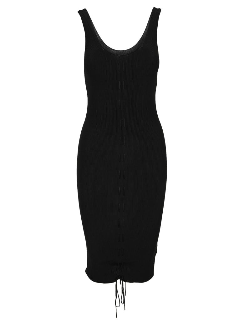 Helmut Lang Lacing Dress - BLACK