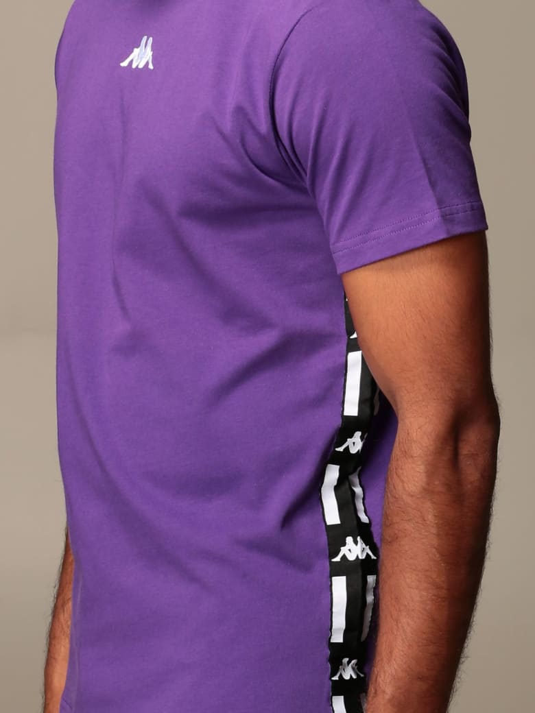 kappa t shirt purple