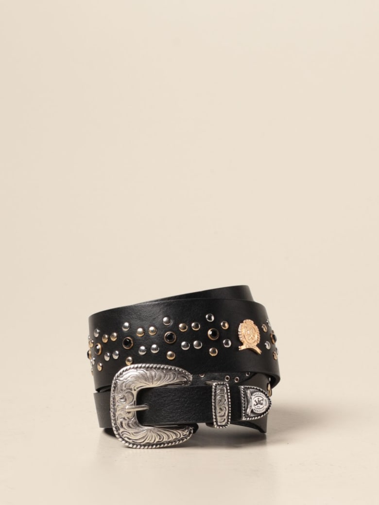 Hilfiger Denim Hilfiger Collection Belt Hilfiger Collection Leather Belt With Metal Buckle - Black