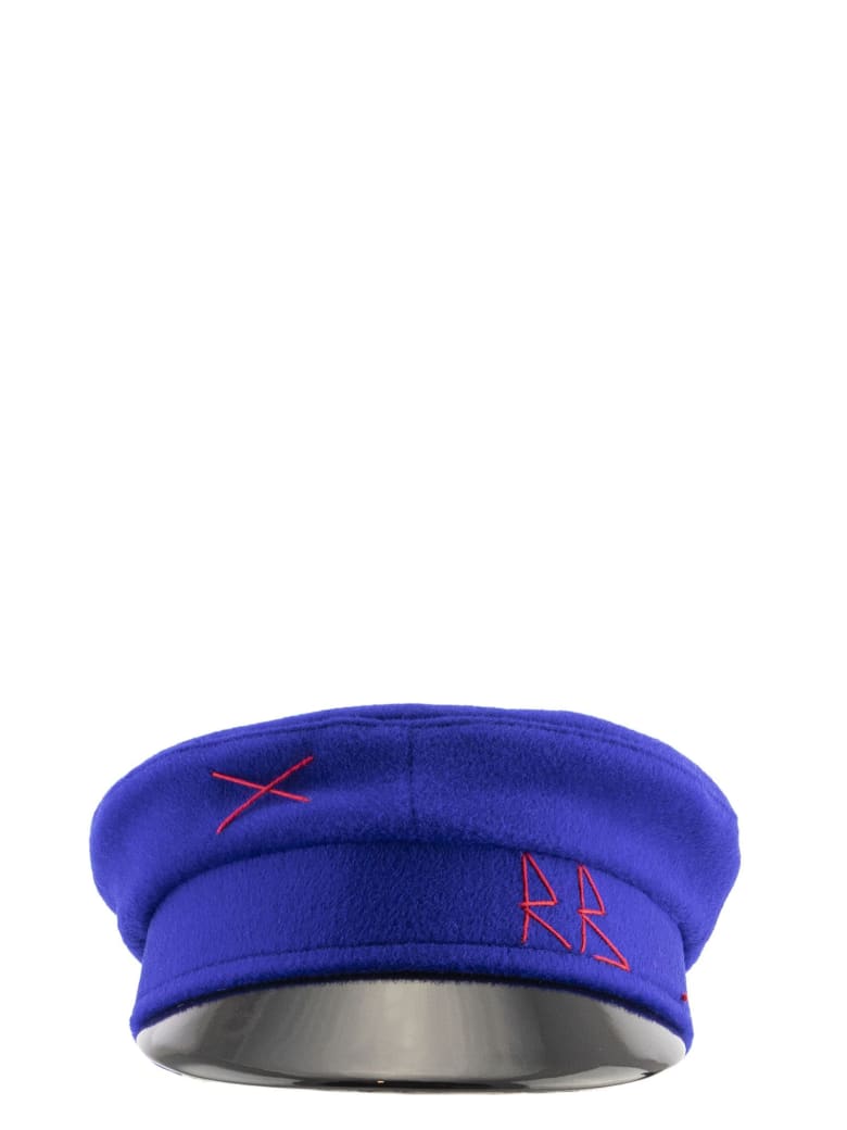 Ruslan Baginskiy Baker Boy Cap Blue - Blue