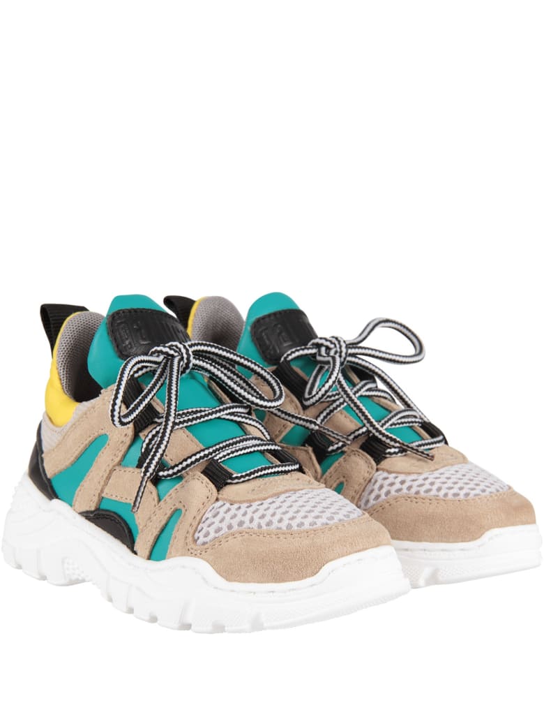 colorful kids sneakers
