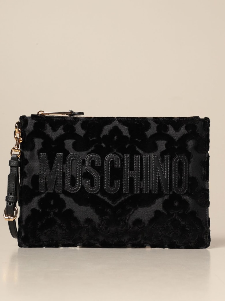 moschino clutch bag