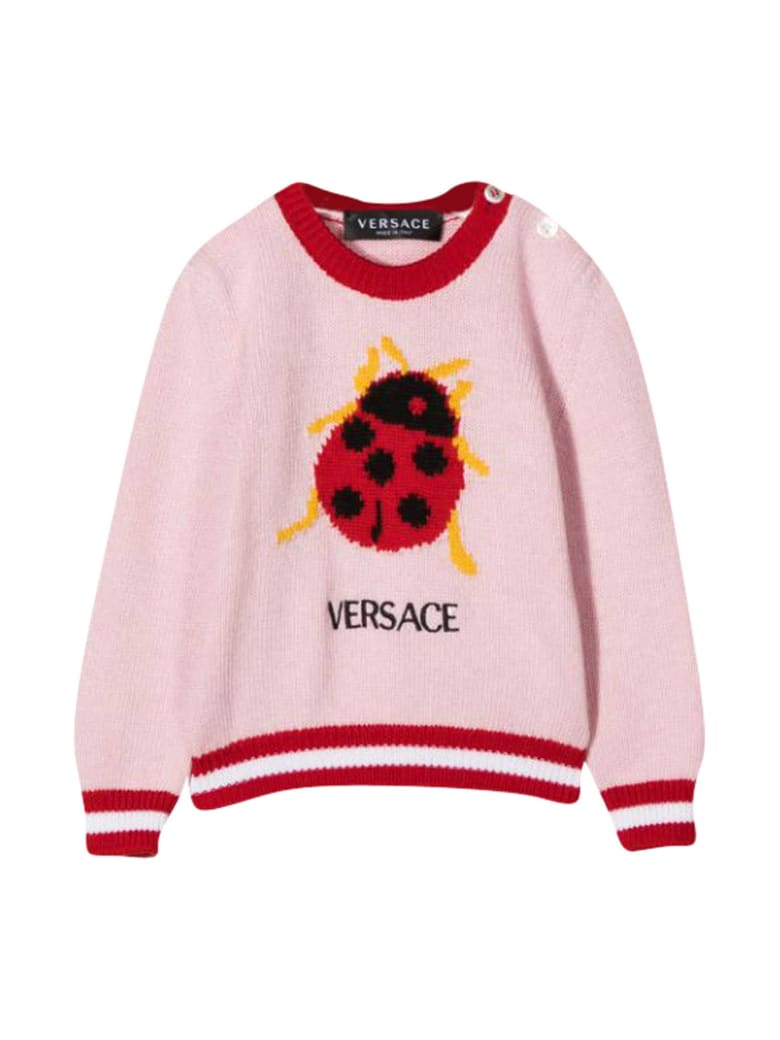 Young Versace Pink Sweater - Multicolor