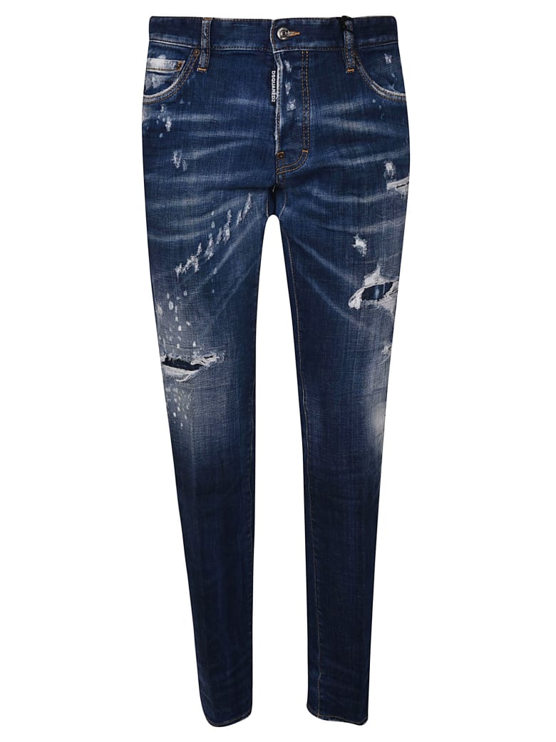 Dsquared2 Dsquared2 Ripped Jeans - Blue 