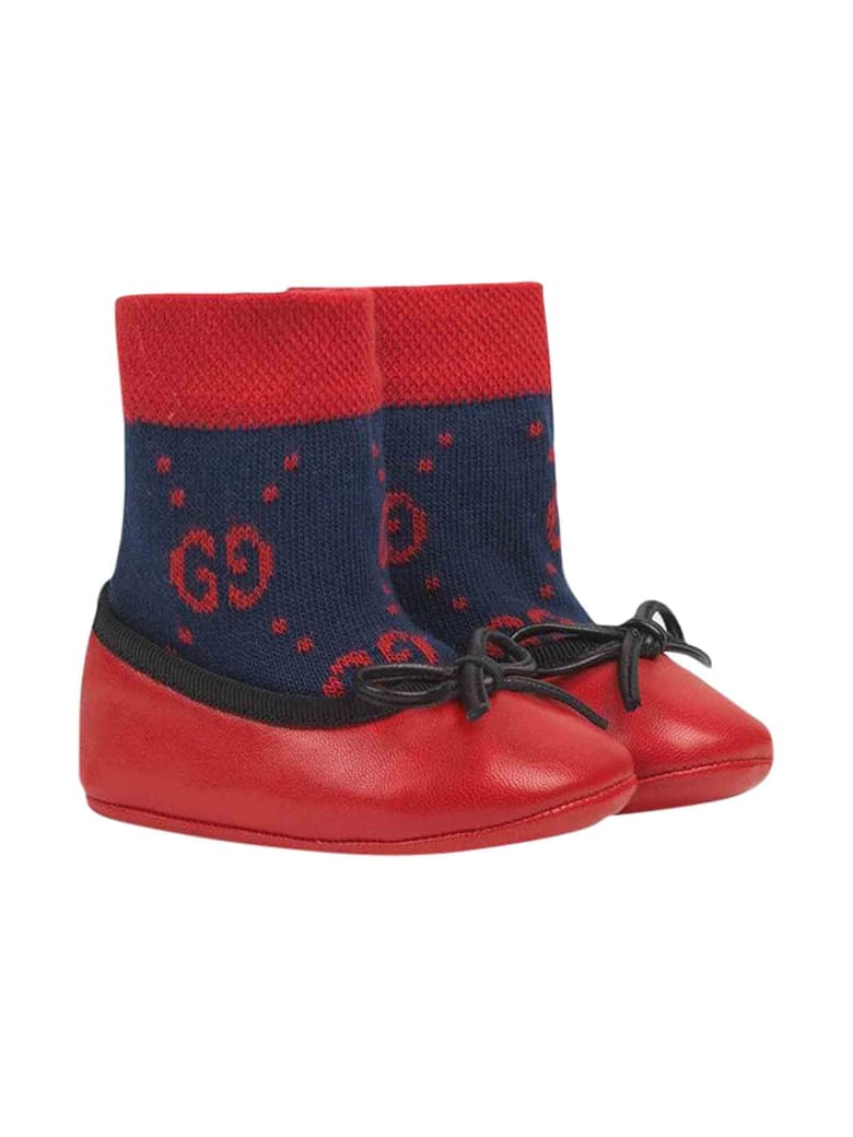 red and blue gucci shoes
