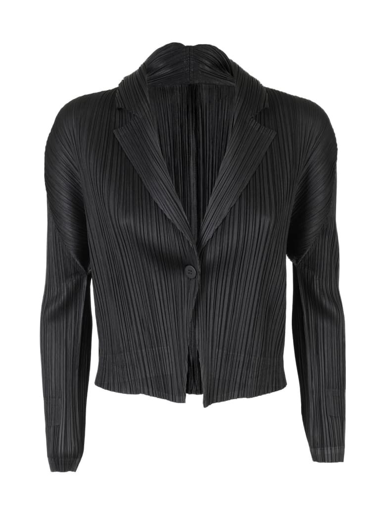 Pleats Please Issey Miyake Jacket - Nero