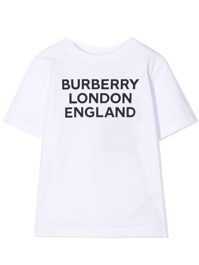 Burberry White Cotton T-shirt - Bianco