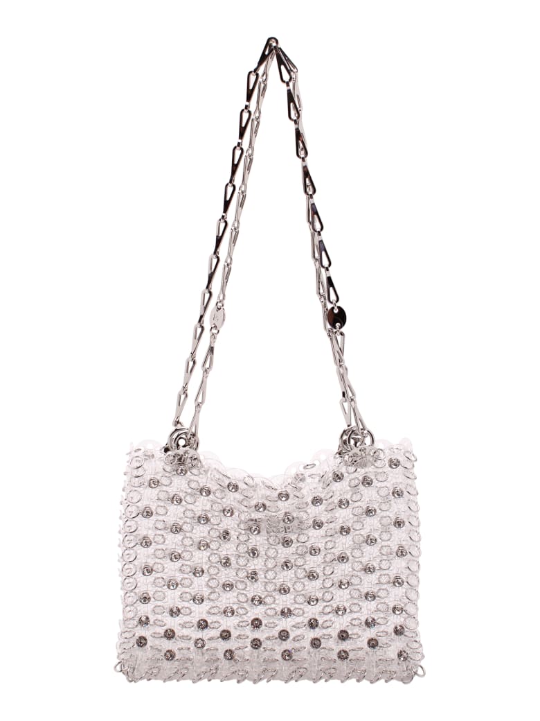 Paco Rabanne Polycarbonate Shoulder Bag - Trasparent