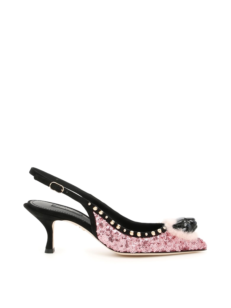 dolce and gabbana sequin shoes