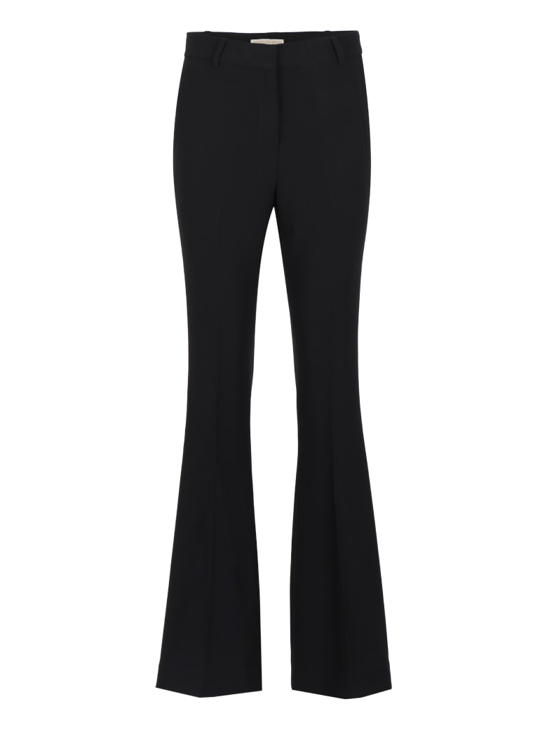 Michael Kors Flared Acetate Trousers - Nero