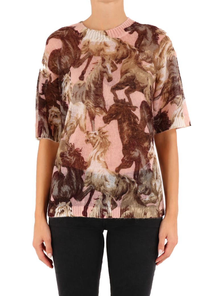 Kenzo Horses Sweater - Rosa