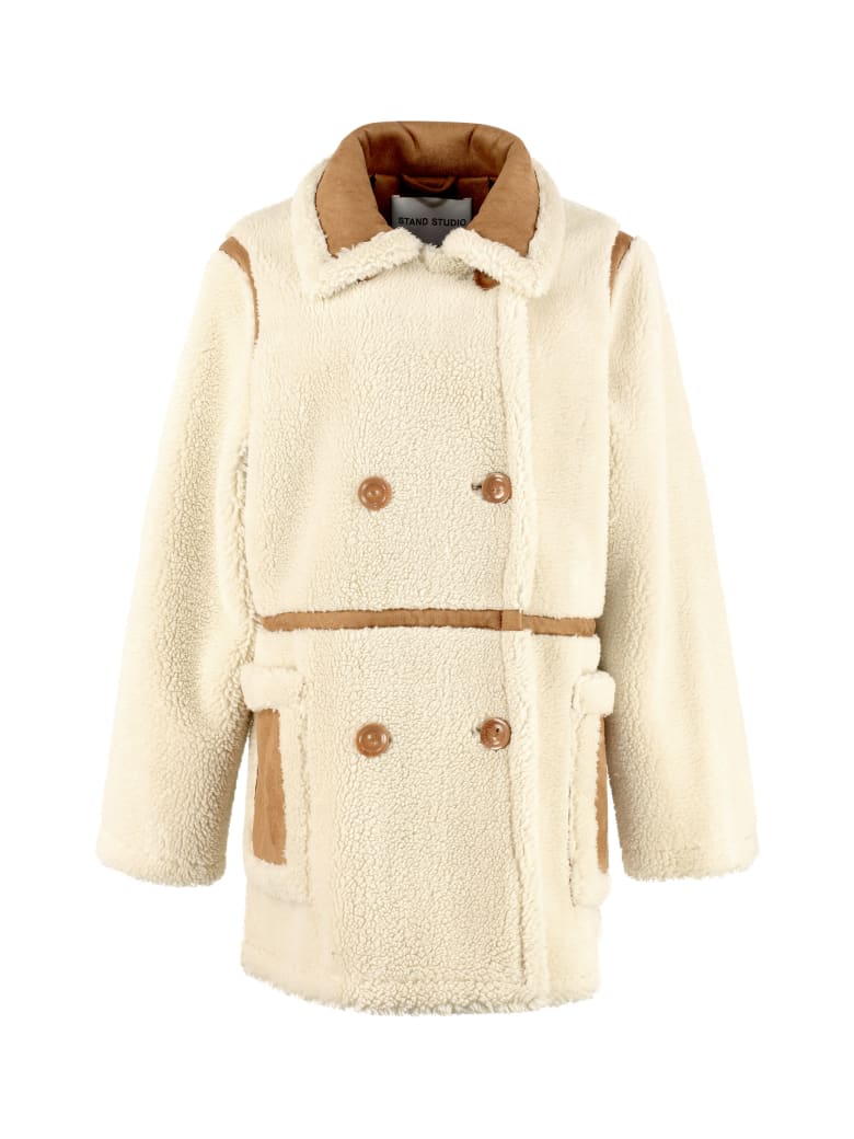 faux sheepskin jacket