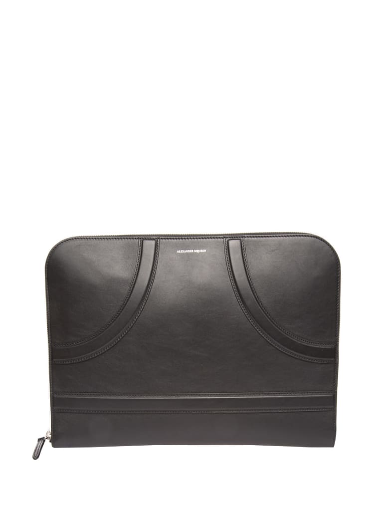 Alexander McQueen Briefcase - Black