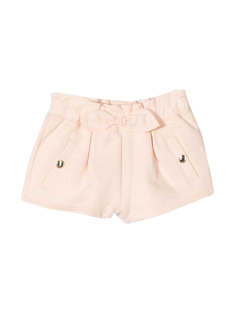 Chloé Pink Shorts Chloé Kids With Bow - Rosa