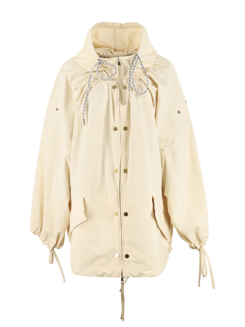 Moncler Genius Amaranth Nylon Windbreaker-jacket - Beige