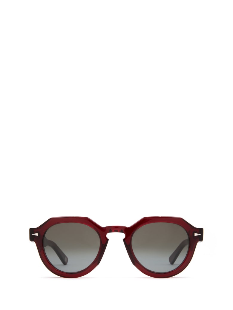 AHLEM Ahlem Grenelle Burgundy Sunglasses - BURGUNDY