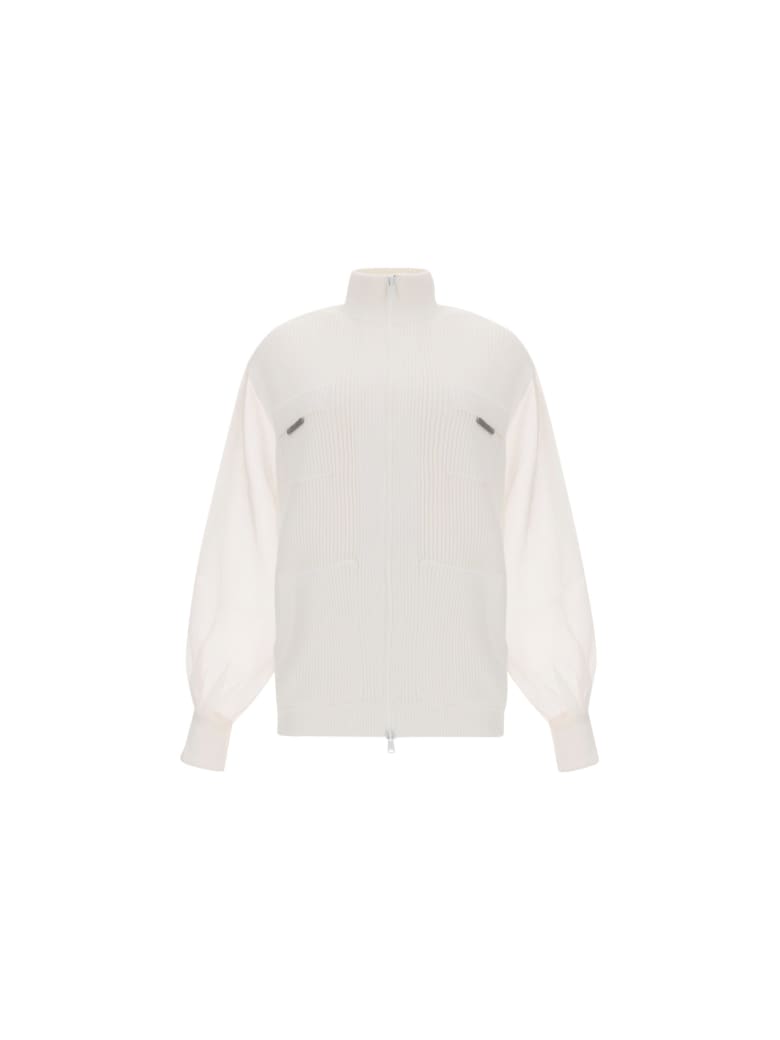 Brunello Cucinelli Cardigan - WHITE