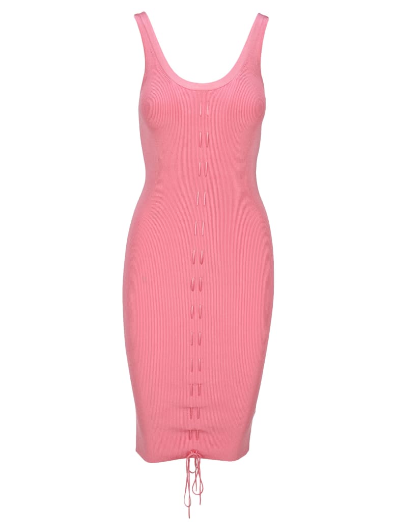 Helmut Lang Lacing Dress - PINK