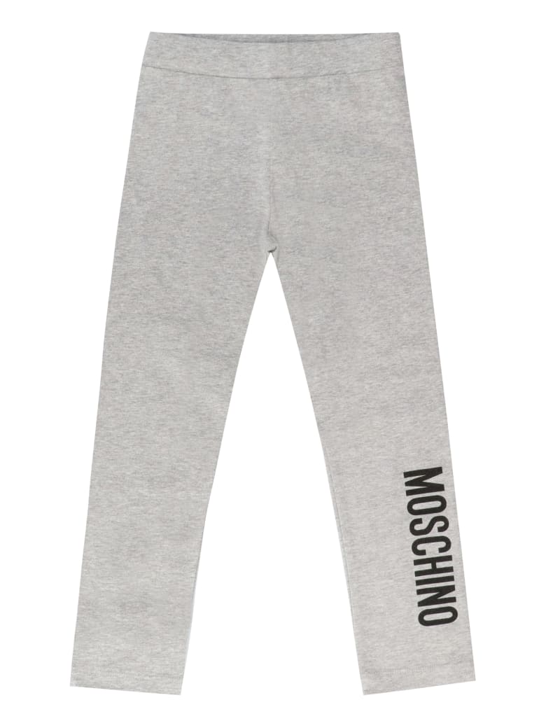 Moschino Elasticated Waist Leggings - grey