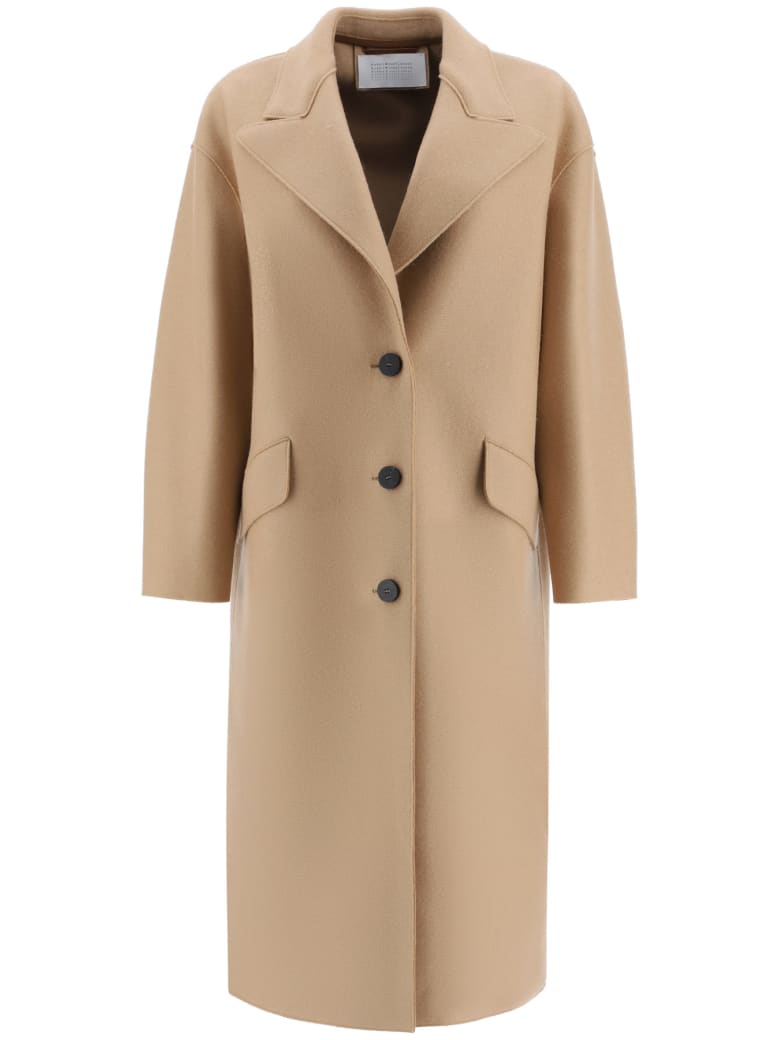 Harris Wharf London Long Coat - TAN (Beige)