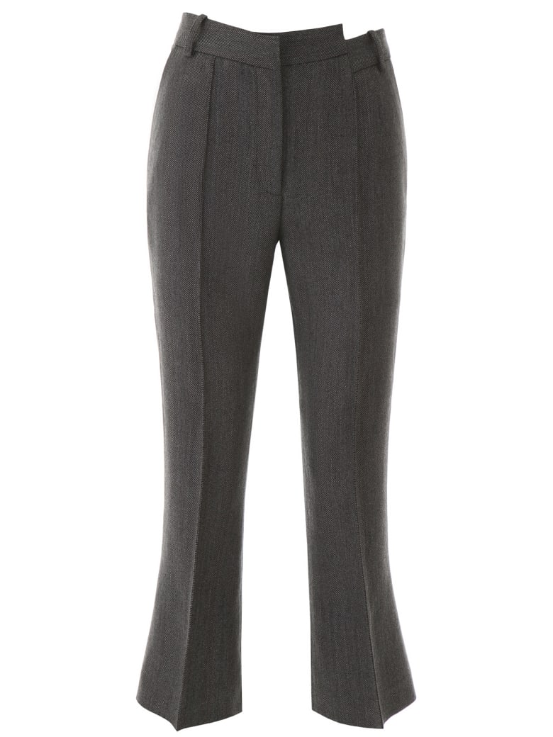 Rokh Distorted Trousers - DIM GREY (Grey)