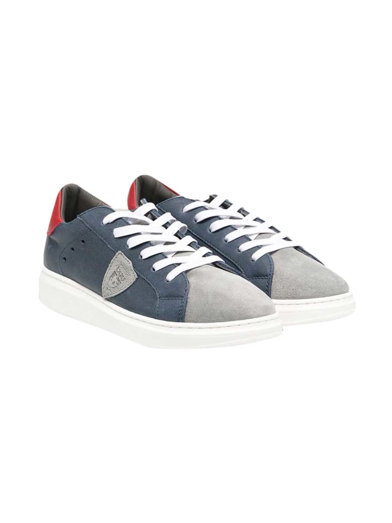 Philippe Model Multicolor Teen Sneakers - Blu