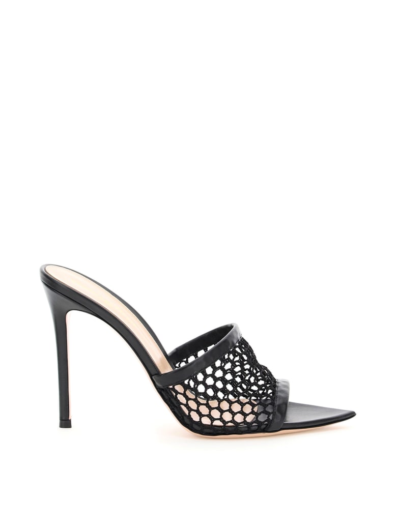 Gianvito Rossi Alisia Mules - BLACK BLACK (Black)