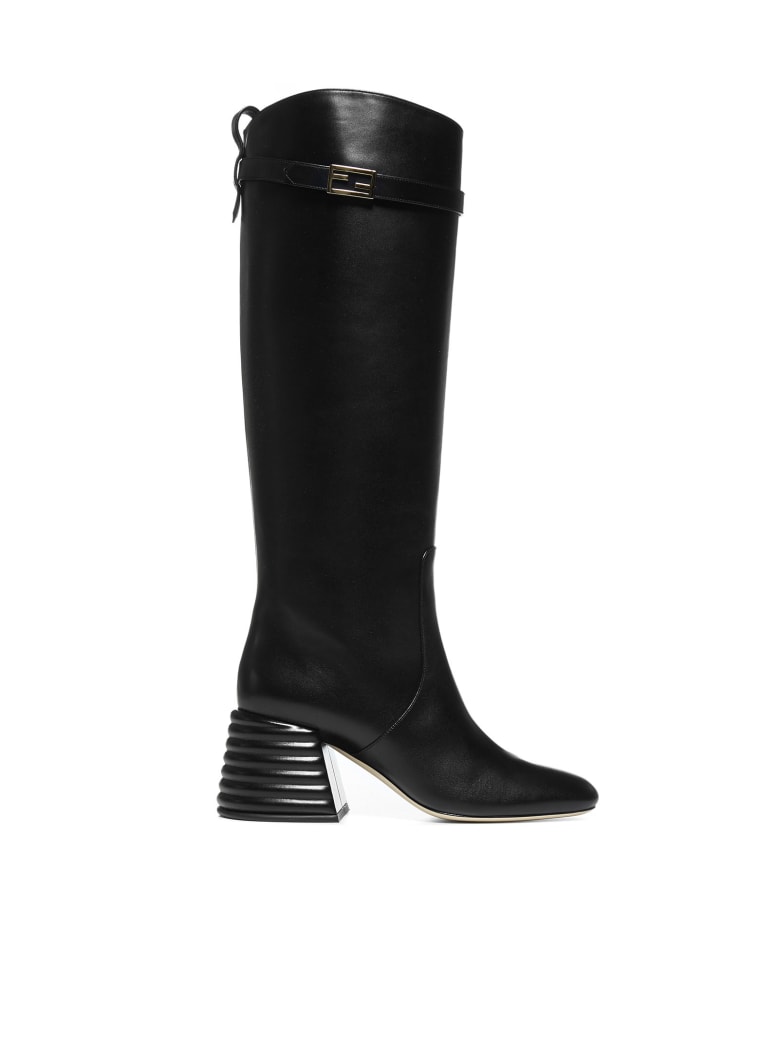 fendi leather boots