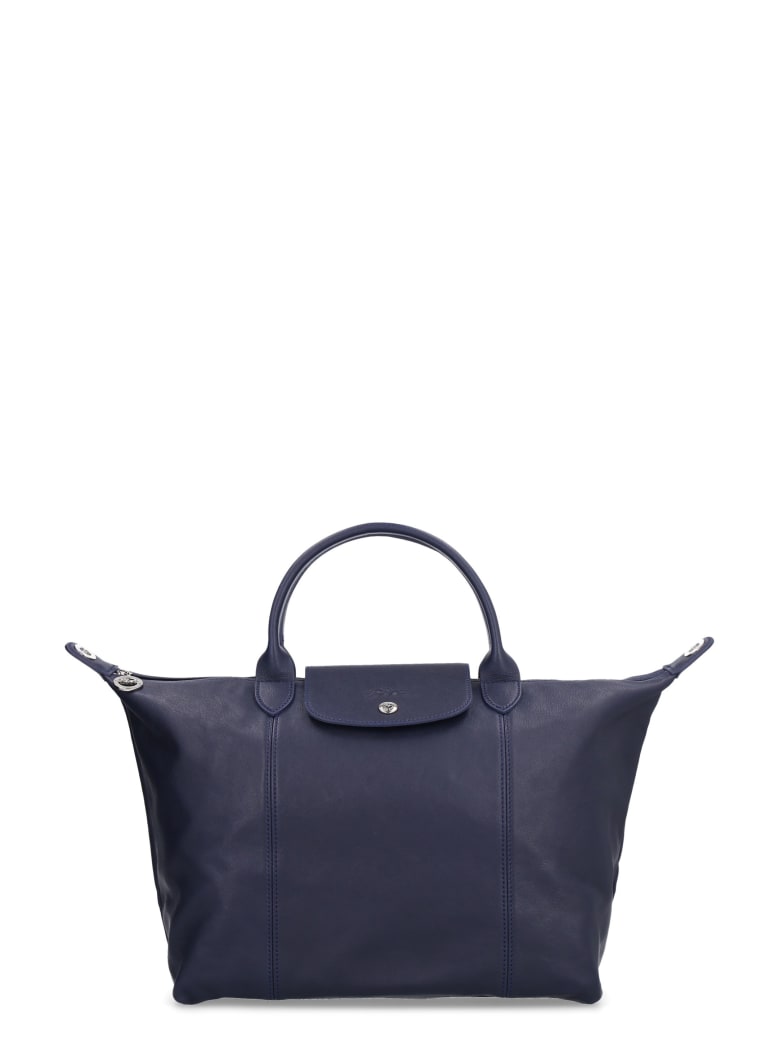 Best price on the market at italist | Longchamp Longchamp Le Pliage Cuir M  Bag