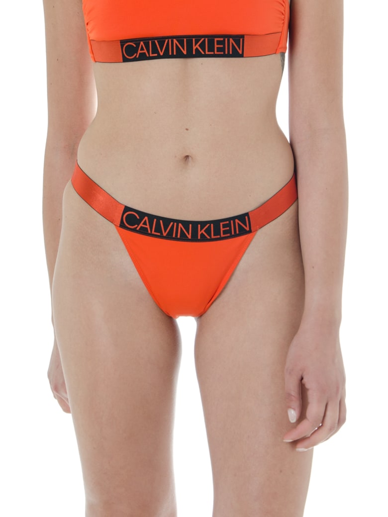 calvin klein swimwear orange