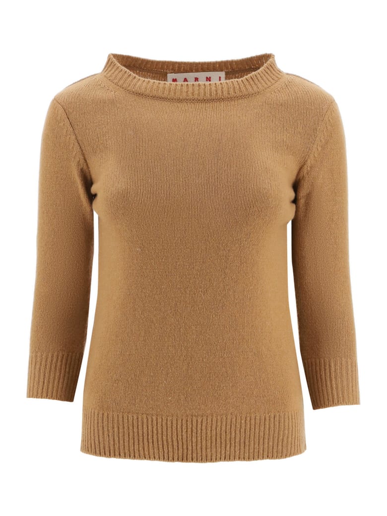Marni Cashmere Sweater - HAZELNUT (Brown)