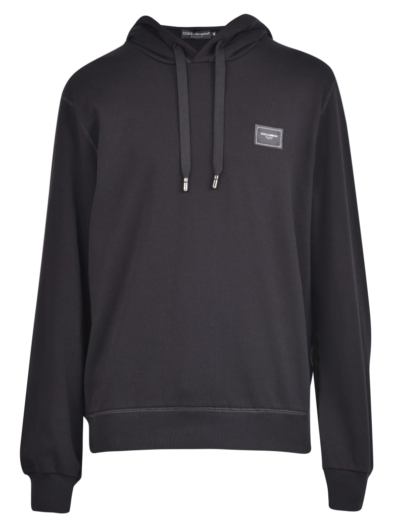 black branded sweatshirt