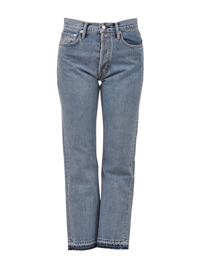 Helmut Lang Frayed Cropped Jean | italist, ALWAYS LIKE A SALE