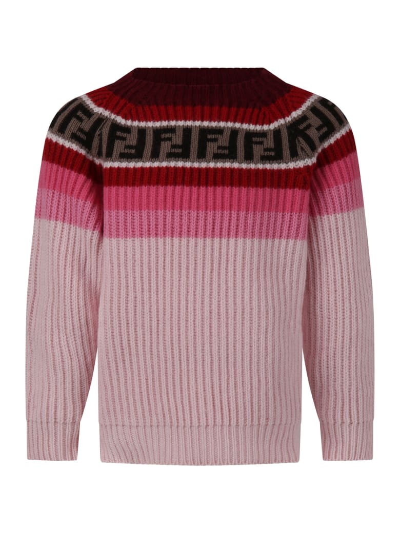 pink fendi sweater