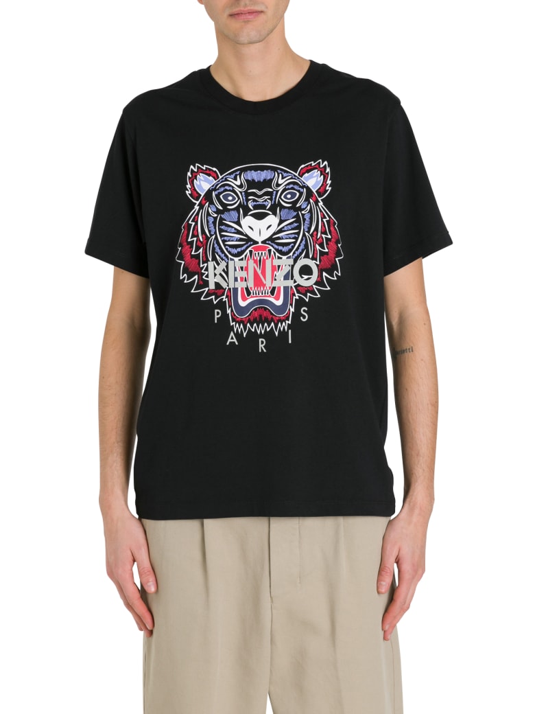 kenzo tiger print t shirt