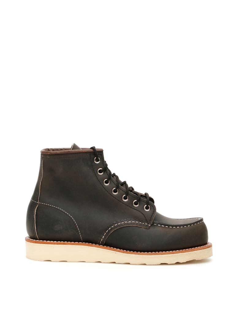 red wing moc toe charcoal