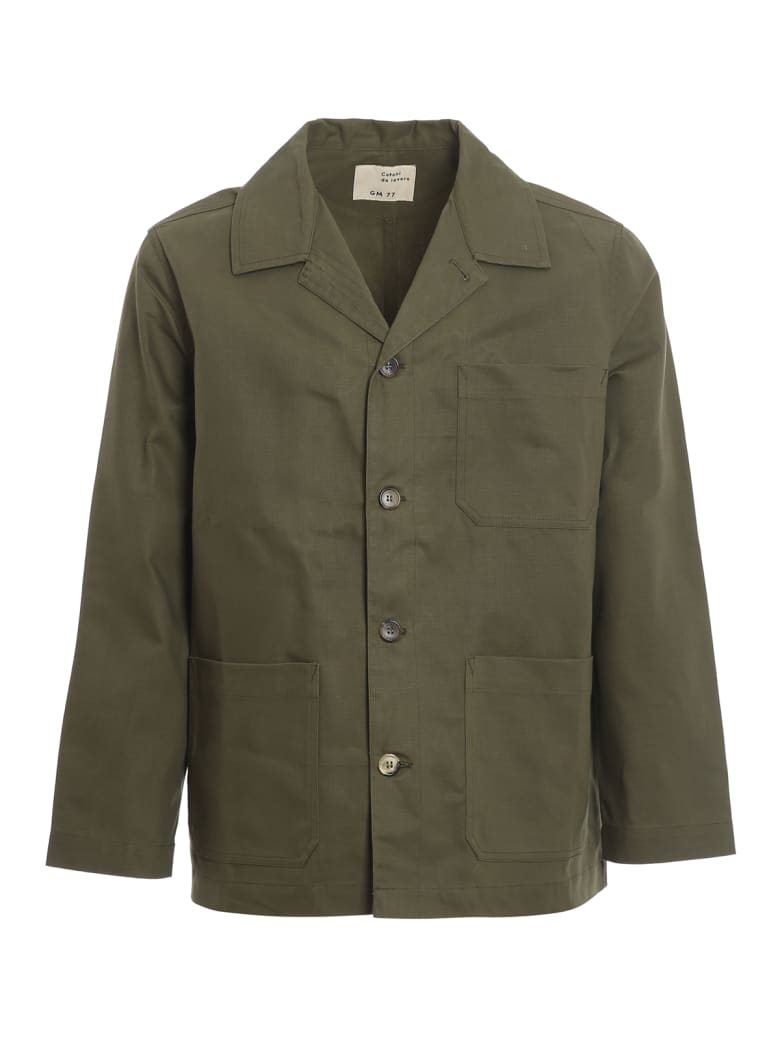 GM77 Giacca Da Lavoro - Gr Green